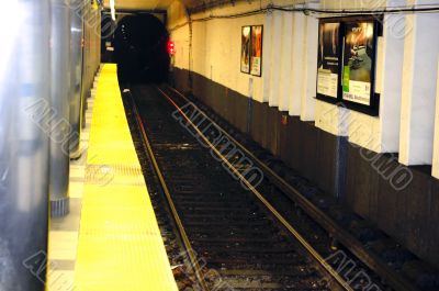 Subway track