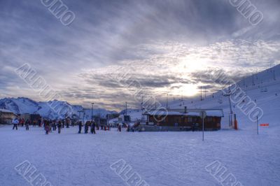 Ski vacation in Alpes