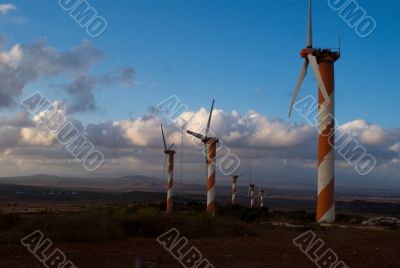 wind turbines in israel