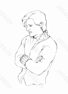 young man