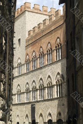 Siena (Tuscany) - Historic palace