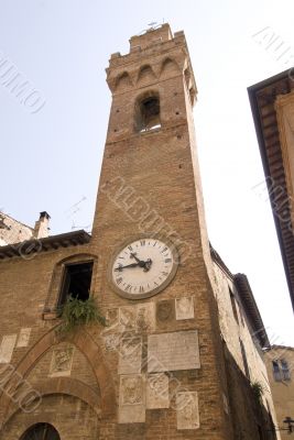Buonconvento (Siena) - Historic palace with tower