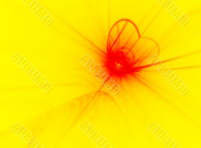 abstract yellow background