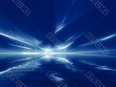 abstract blue background