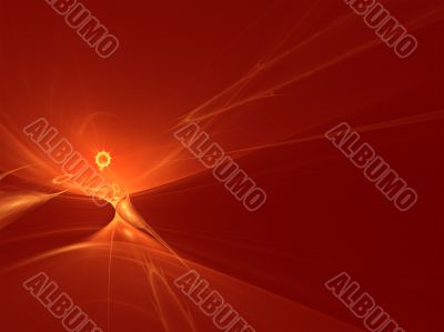 abstract red background