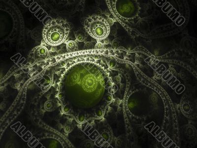 abstract green background