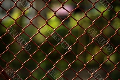 metal fence