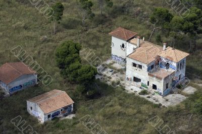 Benidorm. The thrown country house