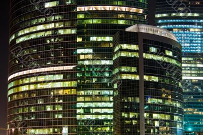 Skyscraper at night