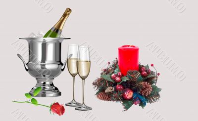 Christmas and nice ornaments