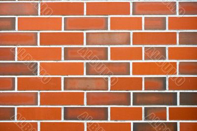 red brick wall