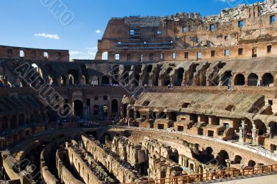 Inside Colosseum