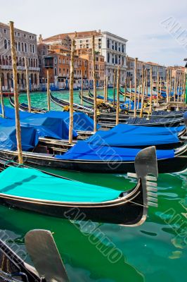 Venetian gondolas