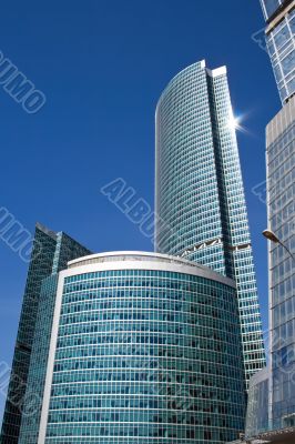 high business skyscraper