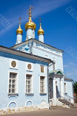 Blue church