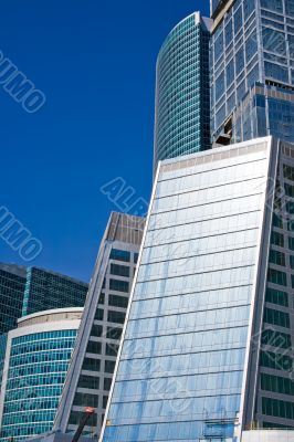 shining skyscrapers