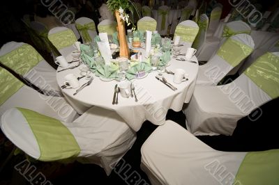 Wedding reception