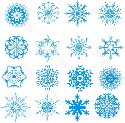 Christmas snowflakes