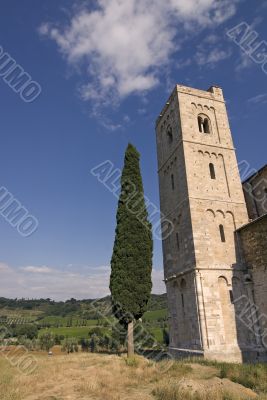 Church of Sant`Antimo (Tuscany)