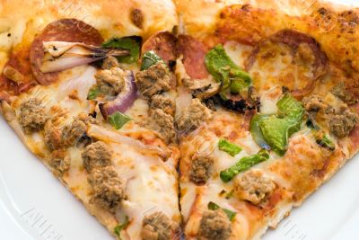 Closeup Pizza