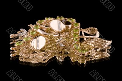 valuable macro on black background