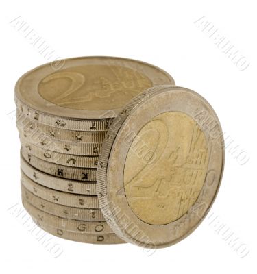 Euro coins