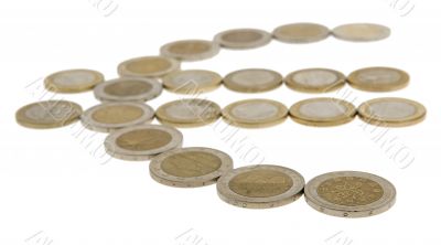 Euro coins
