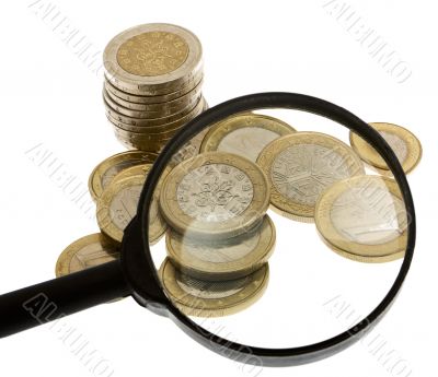 Euro coins