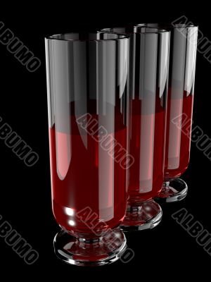 Wine glasses