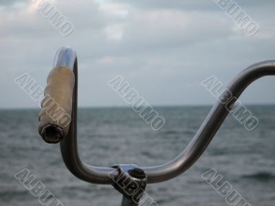 bicycle by the ocean