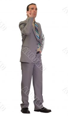 Businessman Throwing Darts