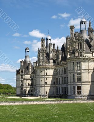 Royal french castle Chambord