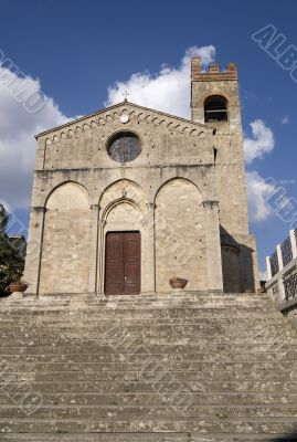 Asciano (Siena) - Ancient church