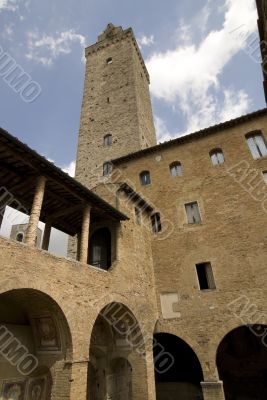 San Gimignano (Siena) - Ancient buildings