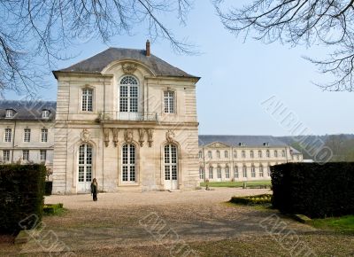 Old abbey in France