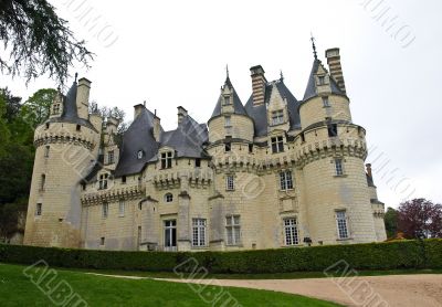 Castle Usse in Loire valley, France