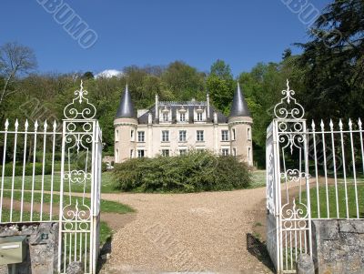 Old french castle