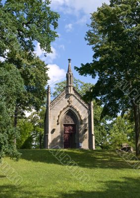 Small chapel in german city