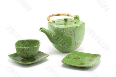 Chinese teapot and cup 6