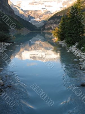 lake and mountain view
