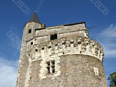 Castle tower view