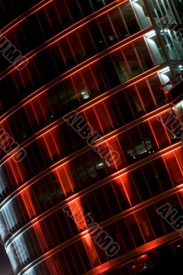 Skyscraper at night