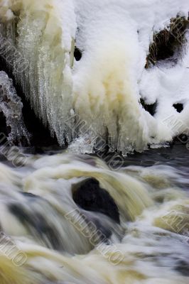 Frozen Waterfall