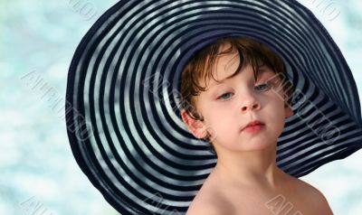 Boy in a hat