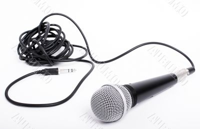 Microphone With Cord For Lead Singer