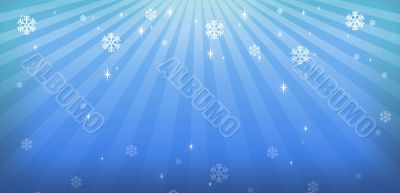 Light blue Christmas background