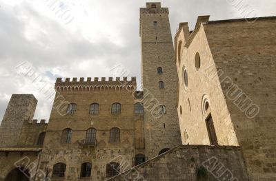 San Gimignano (Siena) - Historic buildings