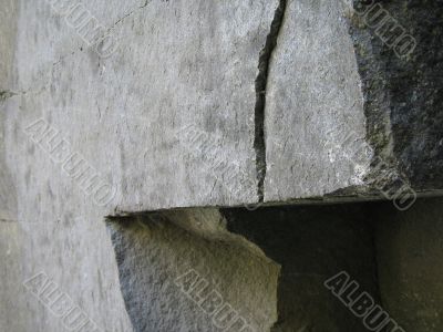 a gray rock
