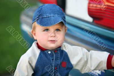 Cute baby boy