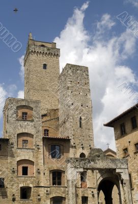 San Gimignano (Siena) - Medieval buildings